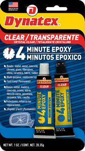 ADHESIVO EPÓXICO CRISTALINO DE 4 MINUTOS TRANSPARENTE