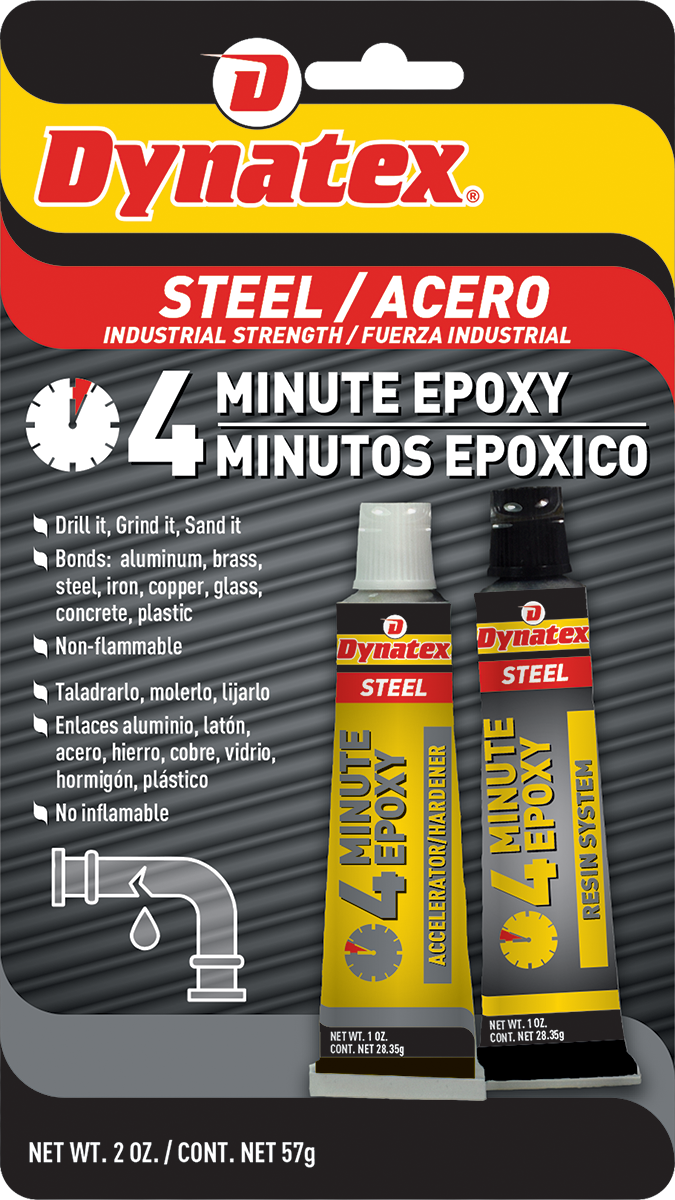 ADHESIVO EPÓXICO GRIS 4 MINUTOS