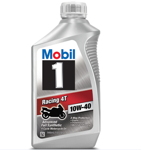 Mobil 1 Moto Racing 4T 10W-40 Synthetic Advanced / 1/4